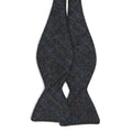 Product image for Herring Herring Tweed Bow Tie in charcoal grey
