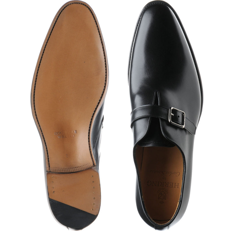 Product image for Herring Lawrence in black calf