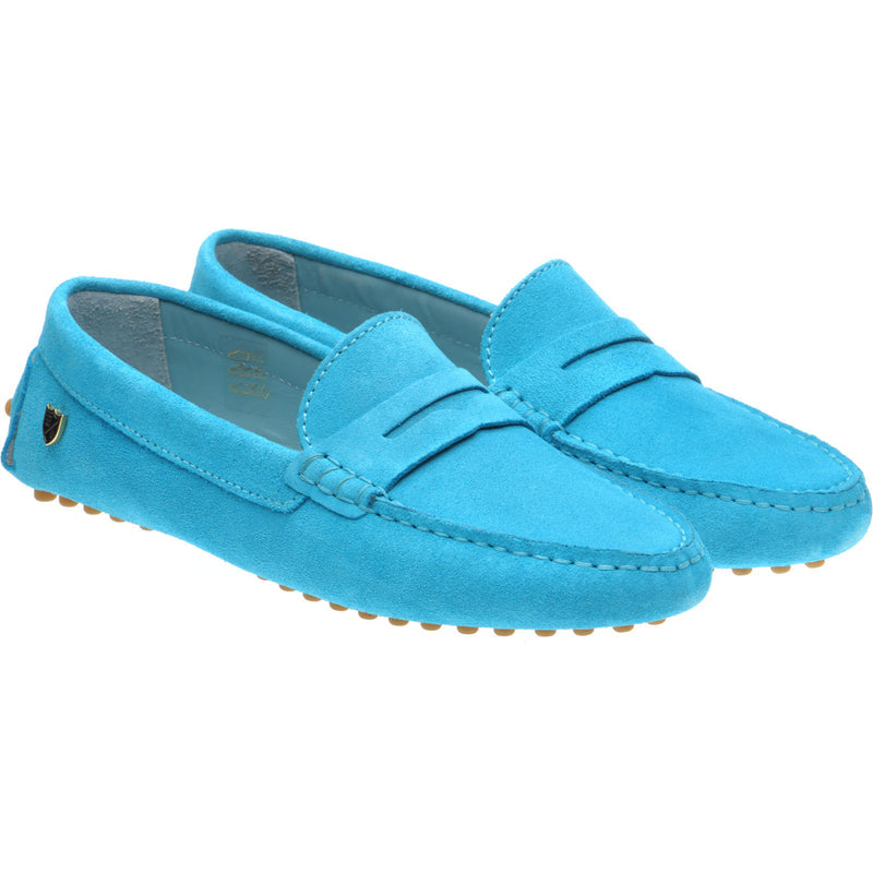 Product image for Herring Louisa in turquoise suede