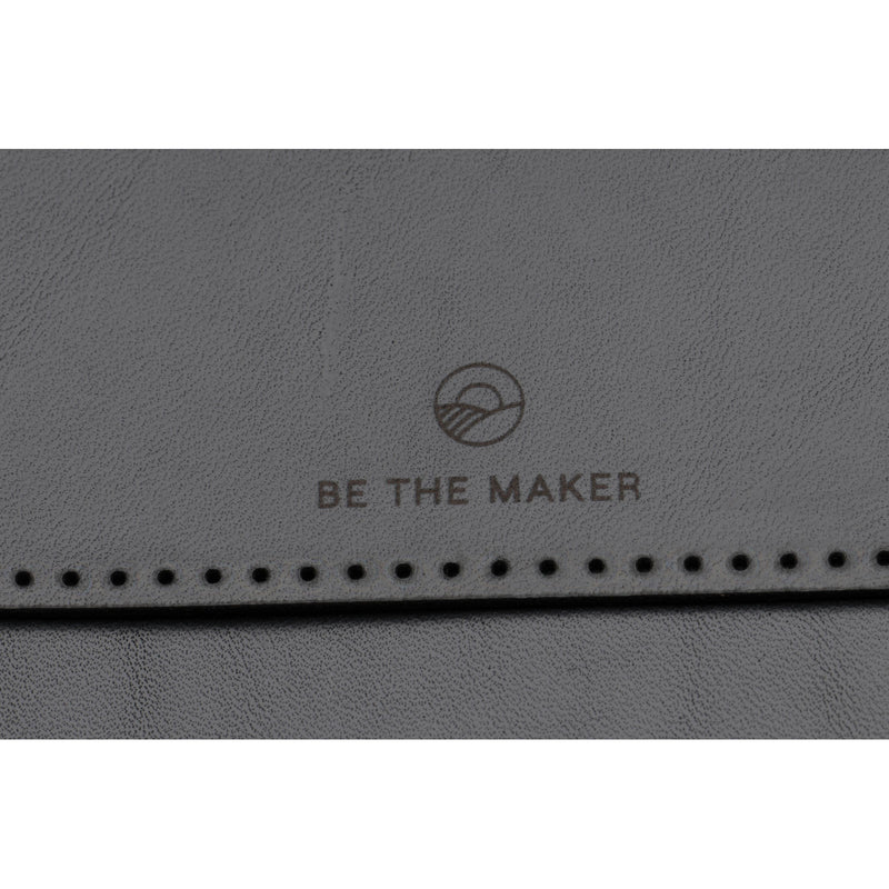 Product image for Herring Make Your Own Billfold Wallet Kit in black calf