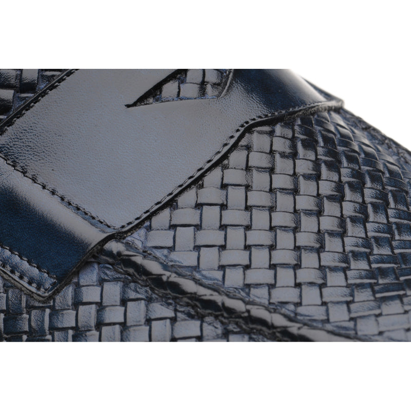 Product image for Herring Marmi mens loafers in navy calf