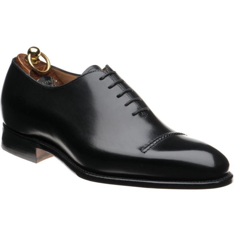 Product image for Herring Mowbray in black calf