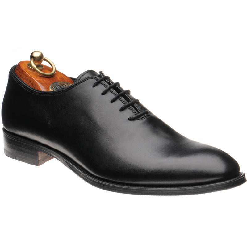 Product image for Herring Shrewsbury in black calf