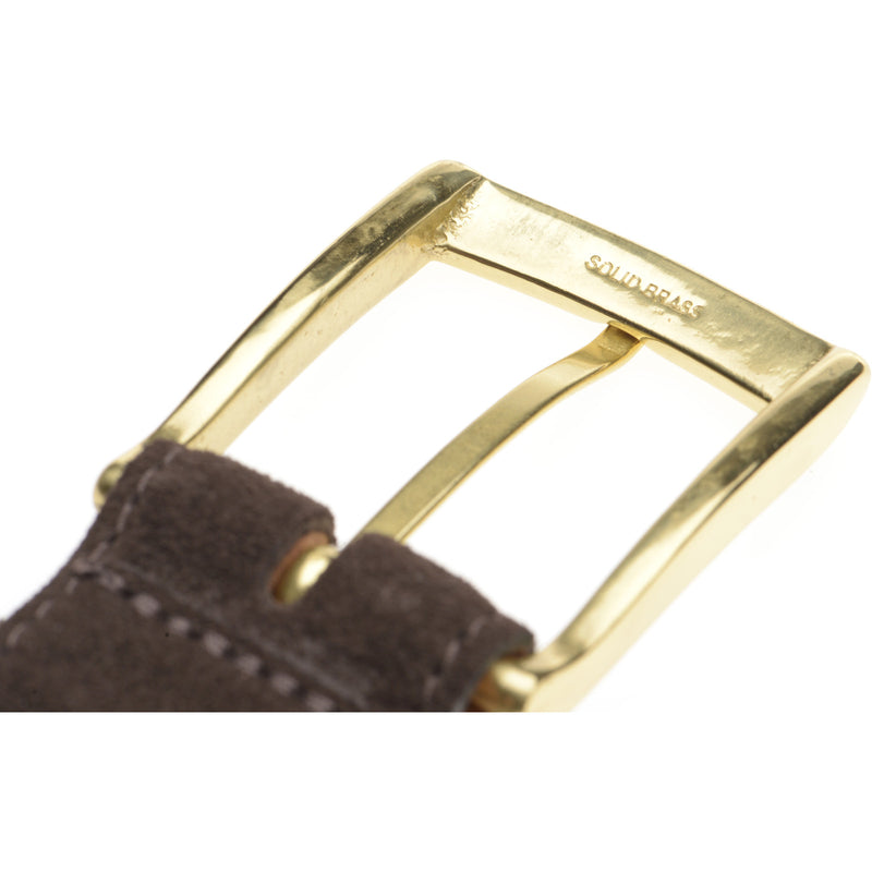 Product image for Herring Westminster Belt in dark brown suede