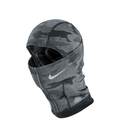 HYPERWARM KNIT HOOD AOP ANTHRACITE/WHITE