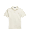 ICONIC MESH POLO SHIRT CREAM