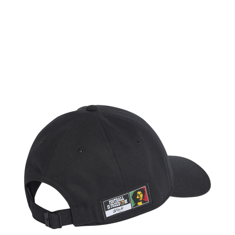 JAMAICA FOOTBALL FEDERATION BOB MARLEY HAT BLACK