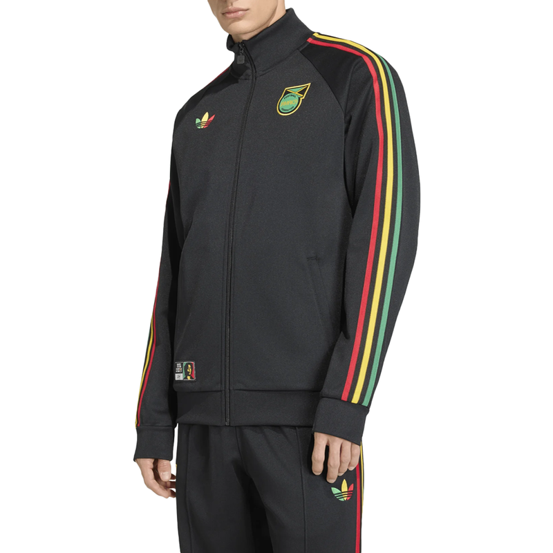 JAMAICA X BOB MARLEY ORIGINALS TRACK TOP BLACK