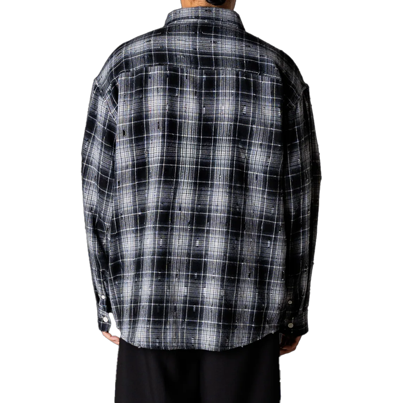 JONG CHECK SUPPLY SHIRT BLACK
