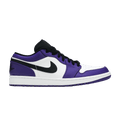Jordan 1 Low Court Purple White - Side Kicks