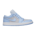 Jordan 1 Low Football Grey Aluminum (Women's) - Side Kicks