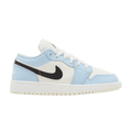 Jordan 1 Low Ice Blue Black (GS) - Side Kicks