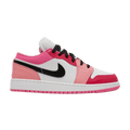 Jordan 1 Low Pink Red (GS) - Side Kicks
