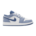 Jordan 1 Low Slate Blue Navy (GS) - Side Kicks