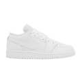 Jordan 1 Low Triple White (2023) (GS) - Side Kicks