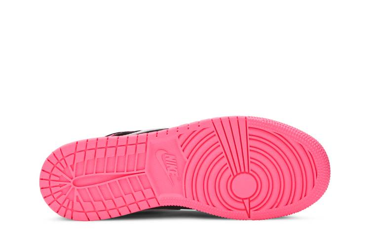 Jordan 1 Mid Black Digital Pink (GS)
