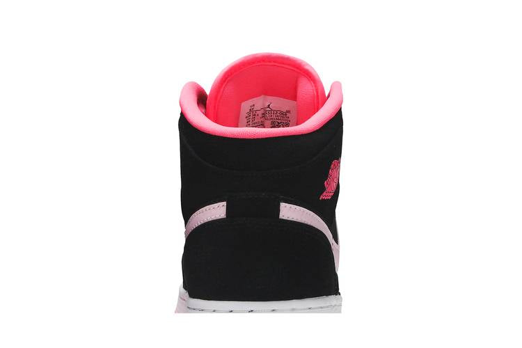 Jordan 1 Mid Black Digital Pink (GS)