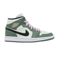 Jordan 1 Mid Dutch Green (Women's) - Side Kicks