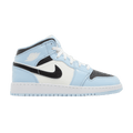 Jordan 1 Mid Ice Blue (2022) (GS) - Side Kicks