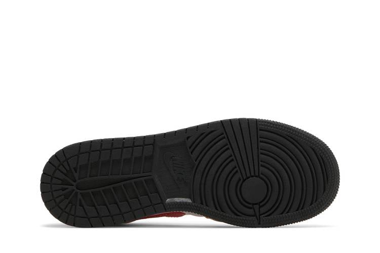 Jordan 1 Mid Light Curry Cardinal (GS)