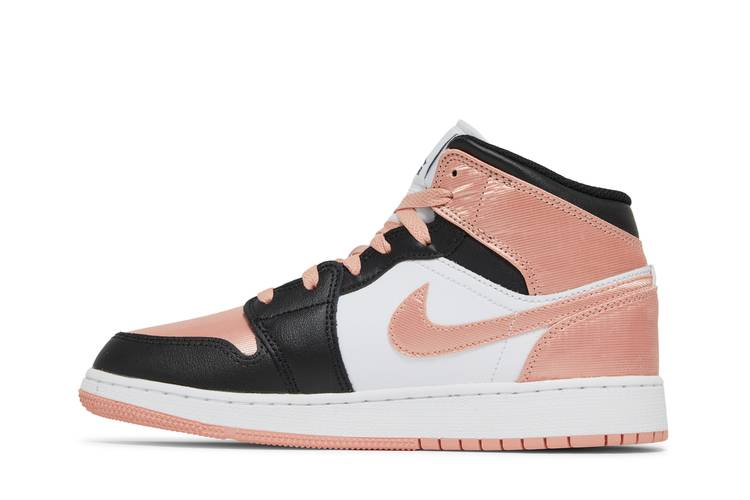 Jordan 1 Mid Light Madder Root (GS)
