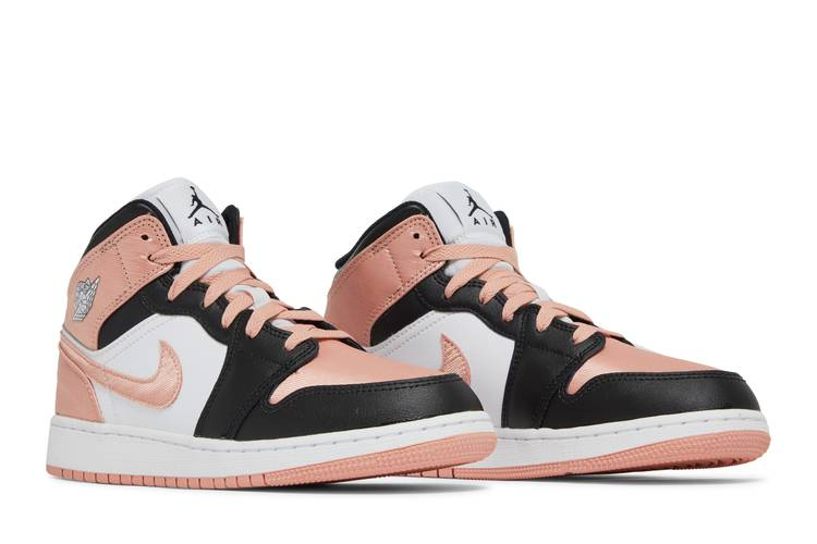 Jordan 1 Mid Light Madder Root (GS)