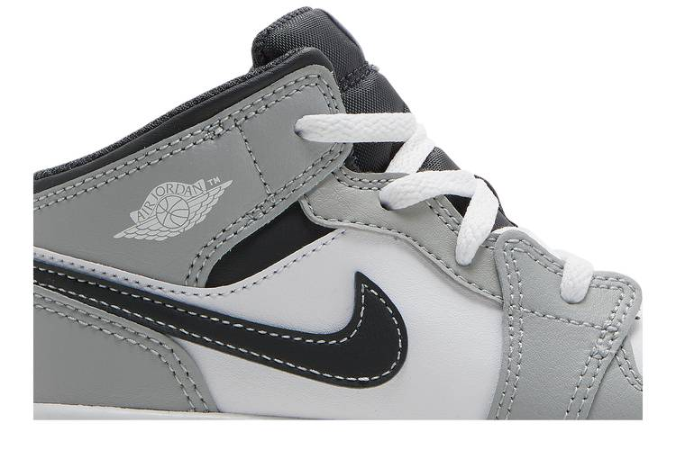 Jordan 1 Mid Light Smoke Grey (2022) (TD)