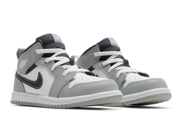 Jordan 1 Mid Light Smoke Grey (2022) (TD)