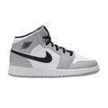 Jordan 1 Mid Light Smoke Grey (GS) - Side Kicks