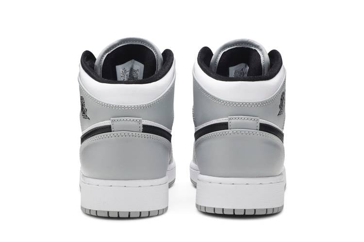 Jordan 1 Mid Light Smoke Grey (GS)
