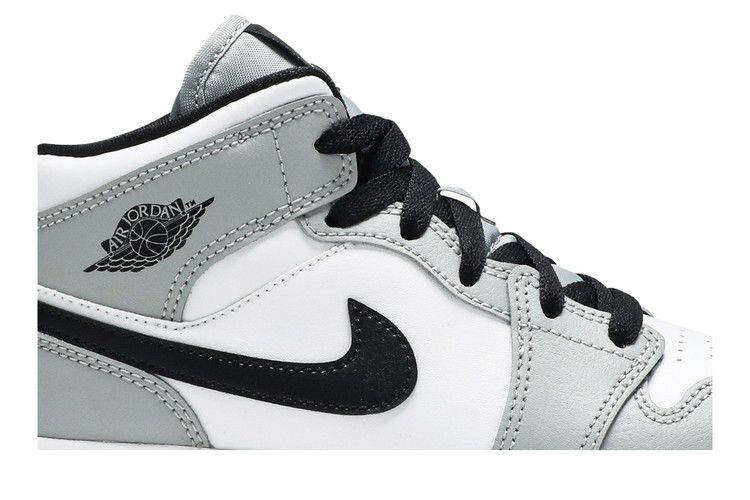 Jordan 1 Mid Light Smoke Grey (PS)