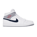 Jordan 1 Mid Paris White - Side Kicks