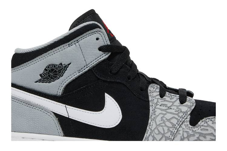 Jordan 1 Mid SE Elephant Print (GS)