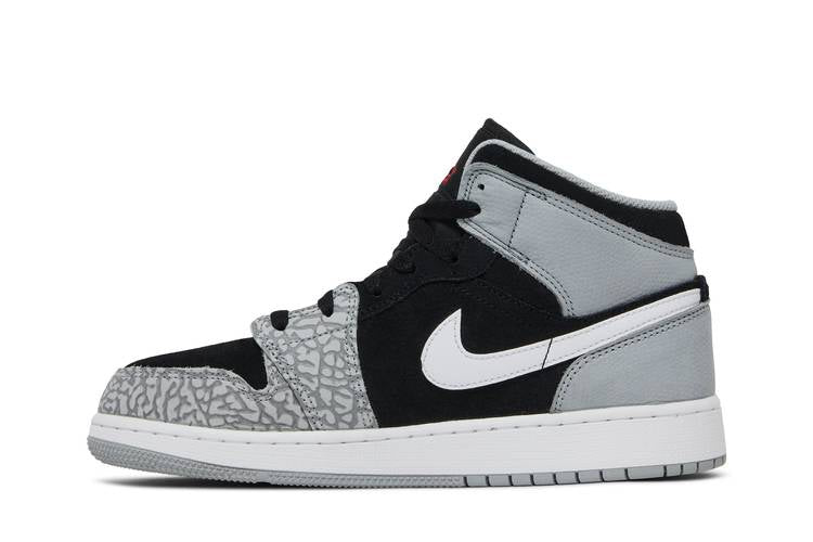 Jordan 1 Mid SE Elephant Print (GS)