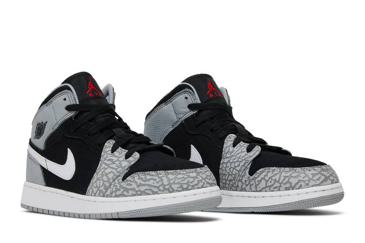 Jordan 1 Mid SE Elephant Print (GS)
