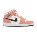 Jordan 1 Mid SE Orange Suede (GS) - Side Kicks