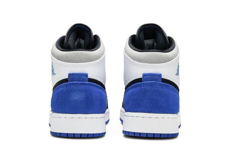 Jordan 1 Mid SE White Black Royal (GS)