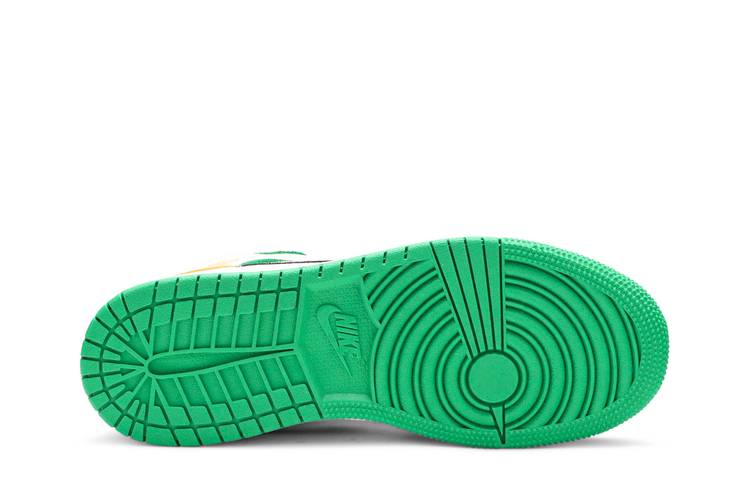 Jordan 1 Mid SE White Laser Orange Lucky Green (GS)