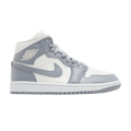 Jordan 1 Mid Stealth (Women's) - Side Kicks