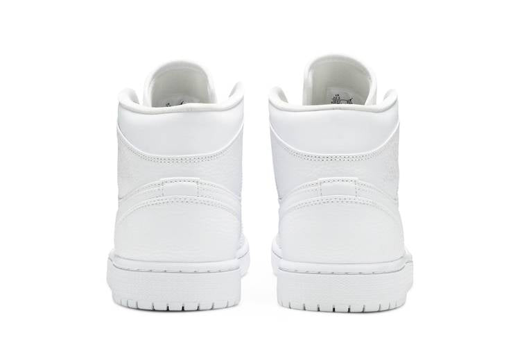 Jordan 1 Mid Triple White 2.0 (2020)