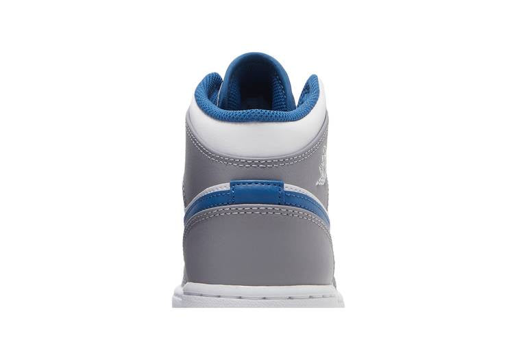Jordan 1 Mid True Blue Cement (GS)