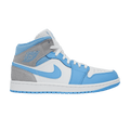 Jordan 1 Mid University Blue Grey - Side Kicks
