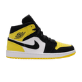 Jordan 1 Mid Yellow Toe Black - Side Kicks