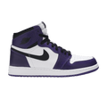 Jordan 1 Retro High Court Purple White (GS) - Side Kicks
