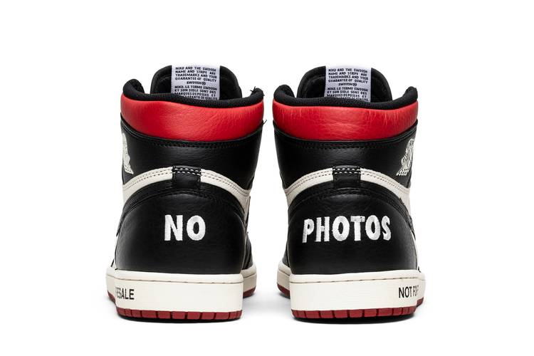 Jordan 1 Retro High Not for Resale Varsity Red