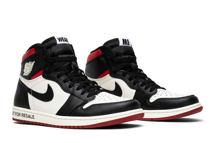 Jordan 1 Retro High Not for Resale Varsity Red
