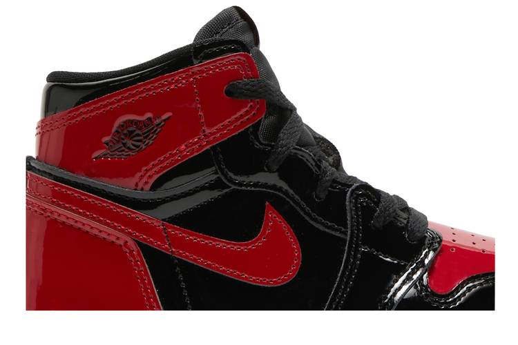 Jordan 1 Retro High OG Patent Bred (TD)