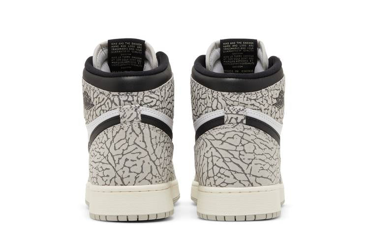 Jordan 1 Retro High OG White Cement (GS)