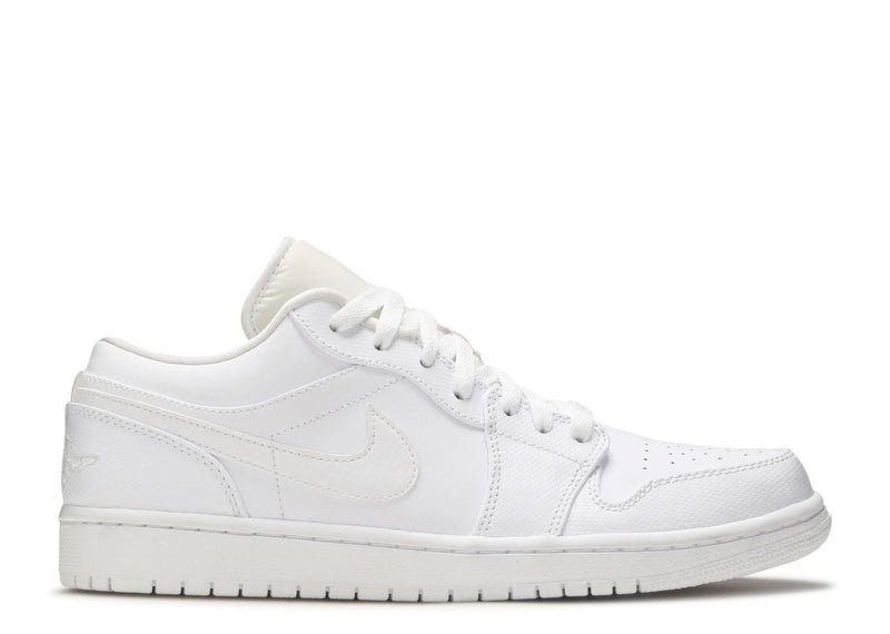 JORDAN 1 RETRO LOW 'TRIPLE WHITE'