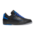 Jordan 2 Retro Low SP Off-White Black Blue - Side Kicks